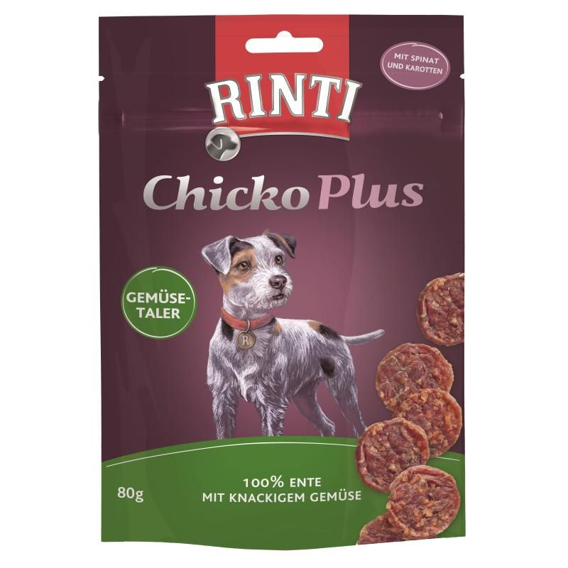 Rinti Extra Chicko Plus Gemüsetaler mit Ente | 80 g