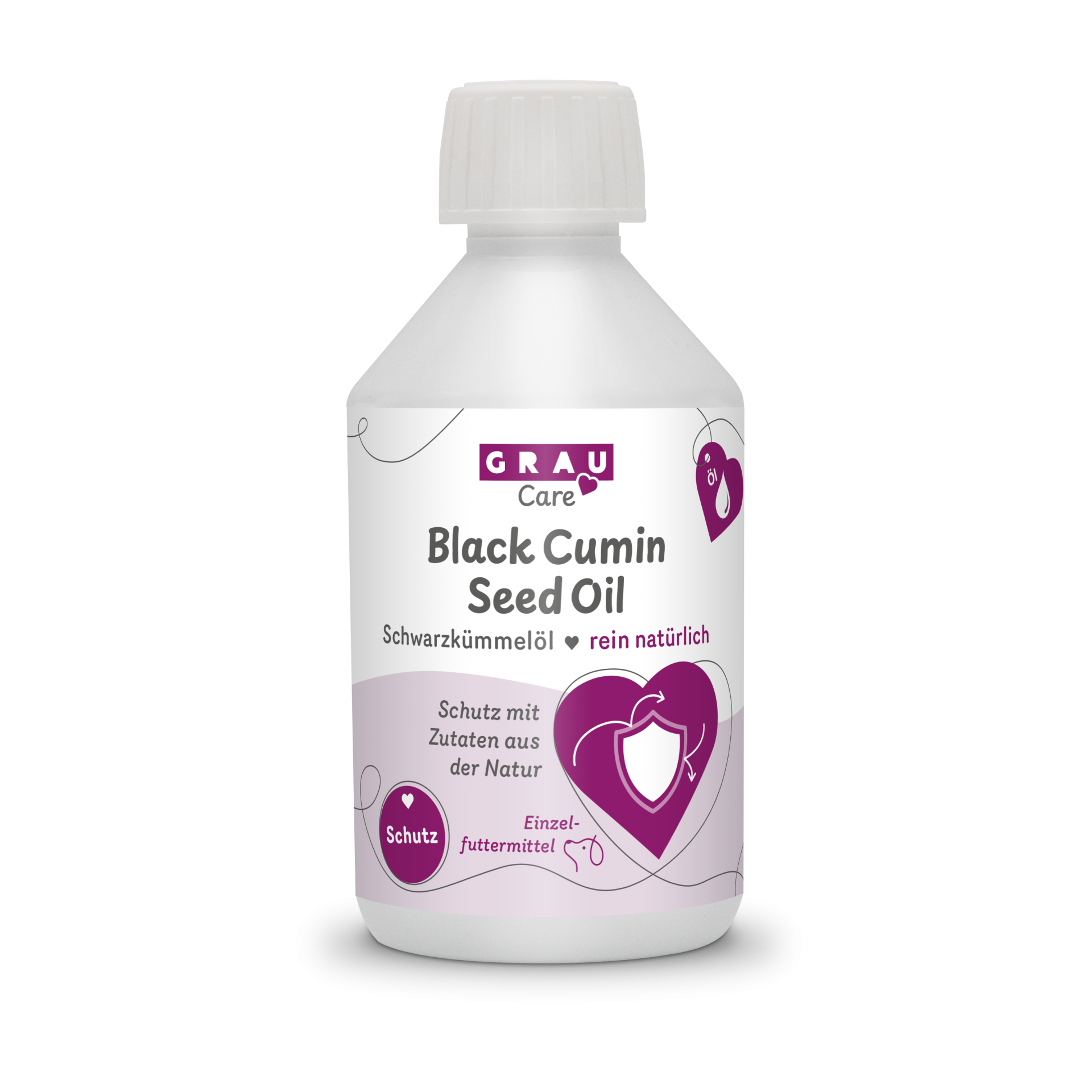 Grau Hund Schwarzkümmel-Öl | 250 ml