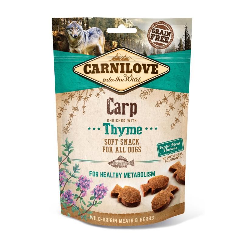 Carnilove Dog - Soft Snack - Karpfen mit Thymian | 200 g