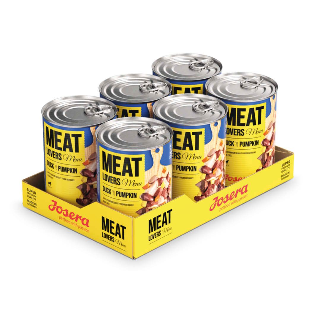 Josera Meat Lovers Menu Duck with Pumpkin | 6 x 400 g
