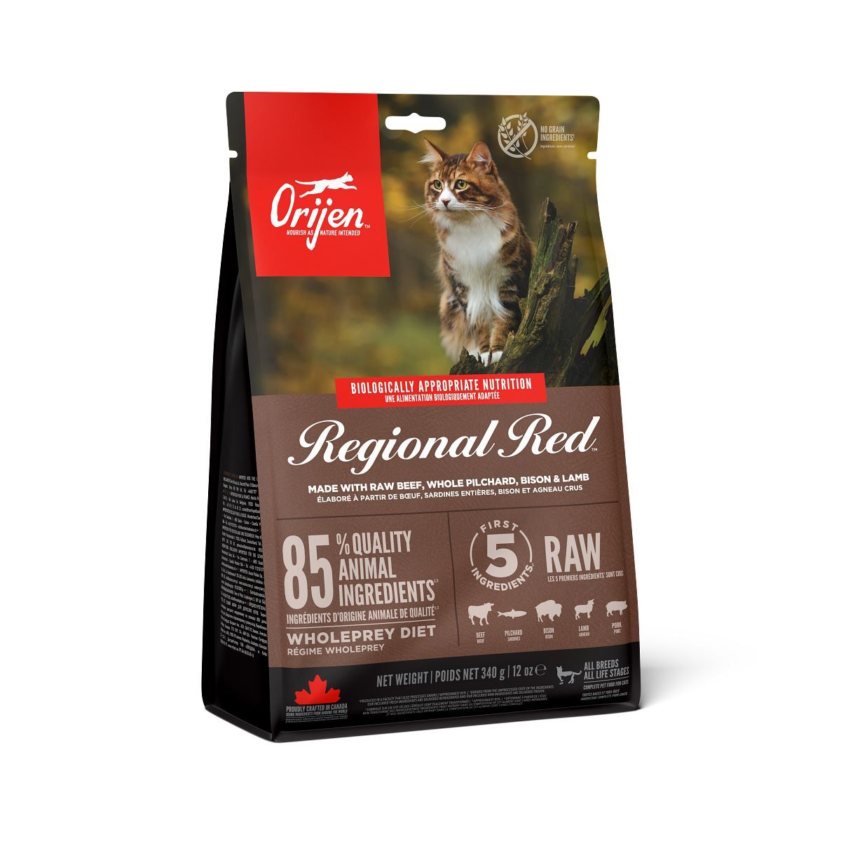 Orijen Cat Regional Red | 4 x 340 g