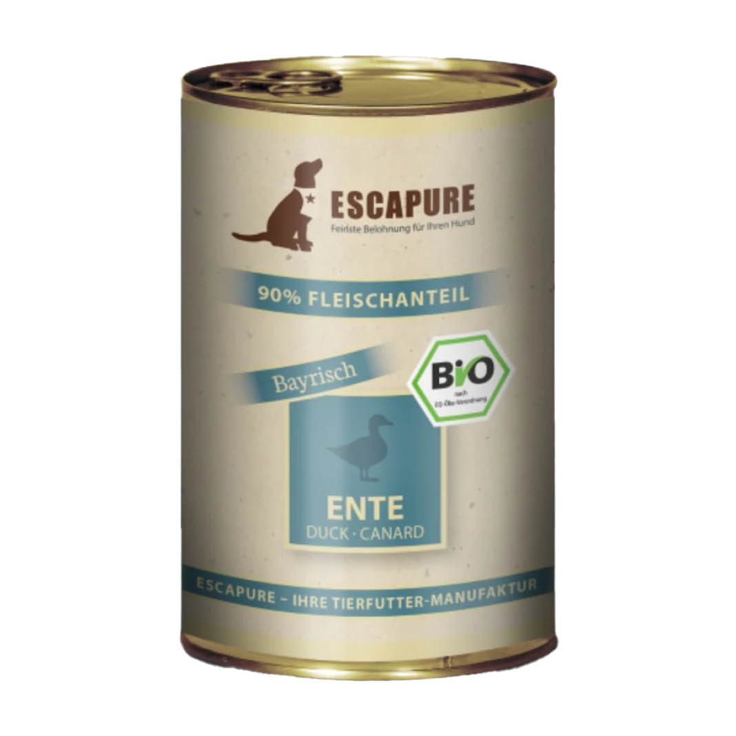 Escapure Nassfutter Dose Bio Huhn Ragout | 6 x 400 g