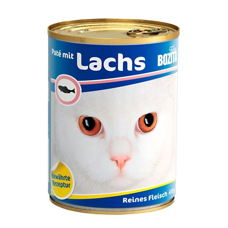 Bozita Cat mit Lachs | 6 x 400 g