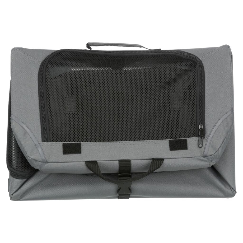 TRIXIE Hundebox Easy, grau | XS–S: 50 x 33 x 36 cm