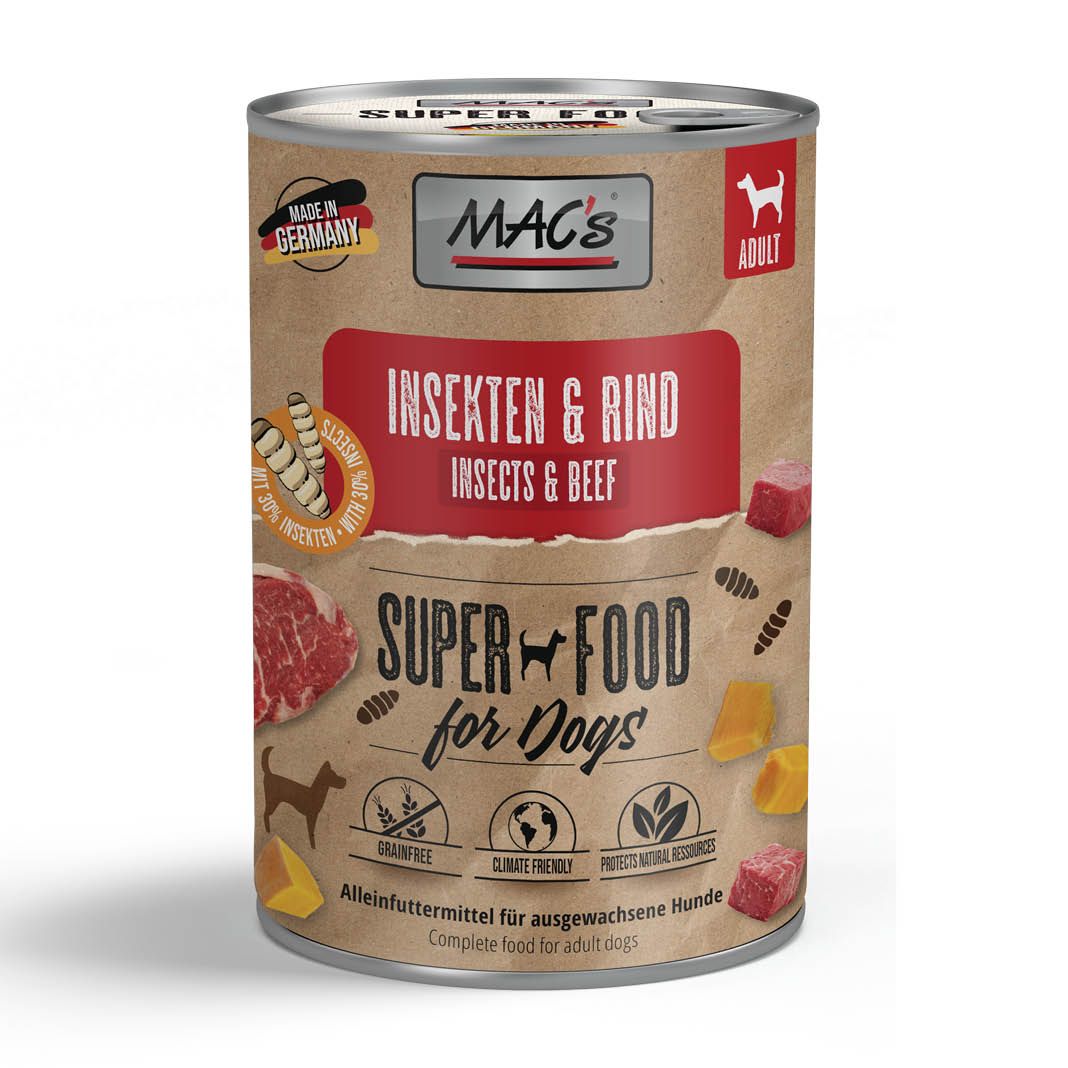 MAC's - Dog - Rind & Insekten | 6 x 400 g