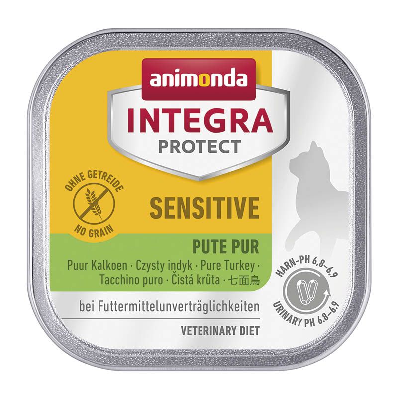 animonda INTEGRA PROTECT - Schale - Sensitive - Pute pur | 16 x 100 g