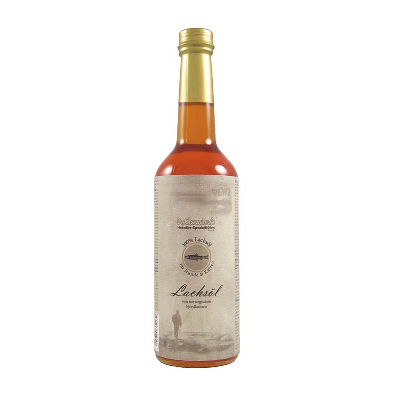 Dr. Clauder's BARF Lachsöl traditionell | 6 x 500 ml