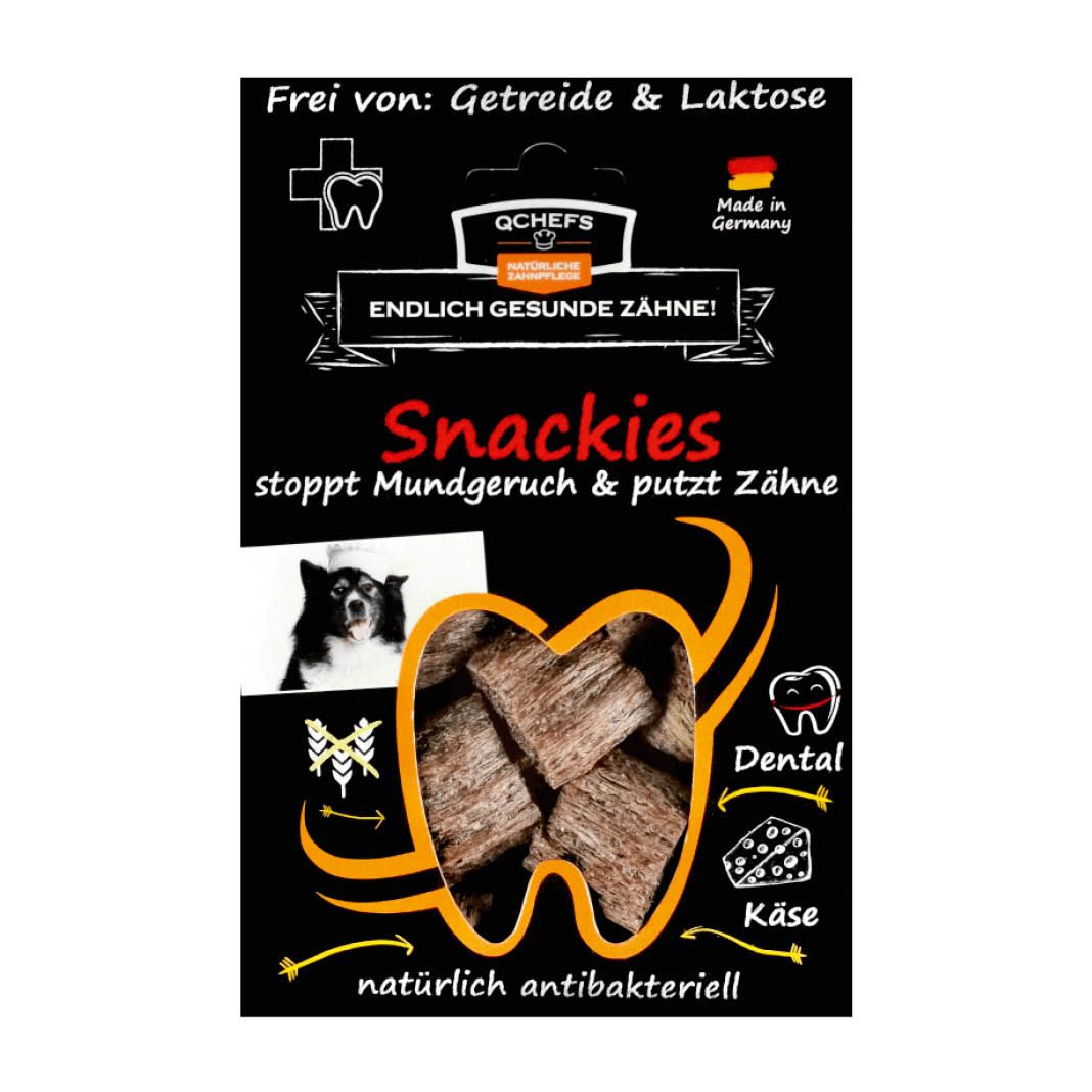 QCHEFS Dog Snackies | 10 x 65 g