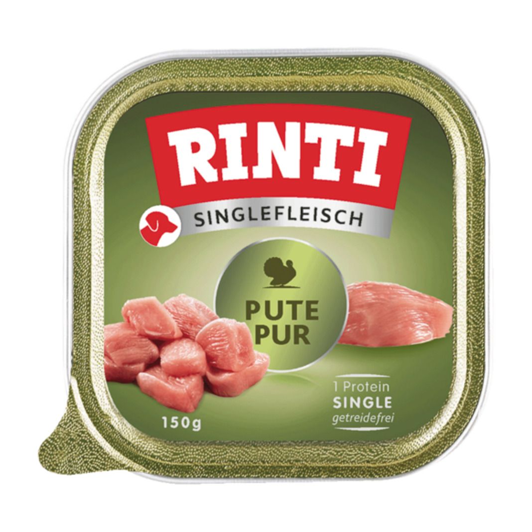 Rinti Singlefleisch Pur Huhn Schale | 10 x 150 g