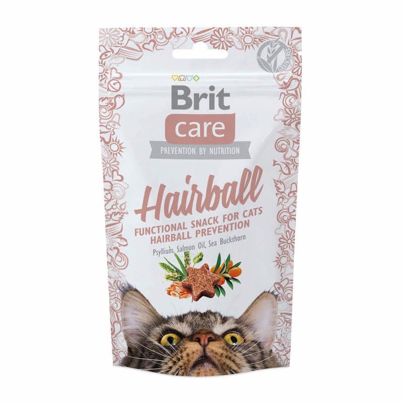 Brit Care - Cat - Snack - Anti-Haarballen | 50 g