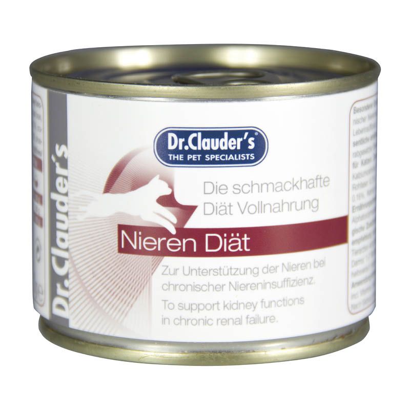 Dr. Clauder's Diät Vollnahrung - Nieren Diät | 6 x 200 g