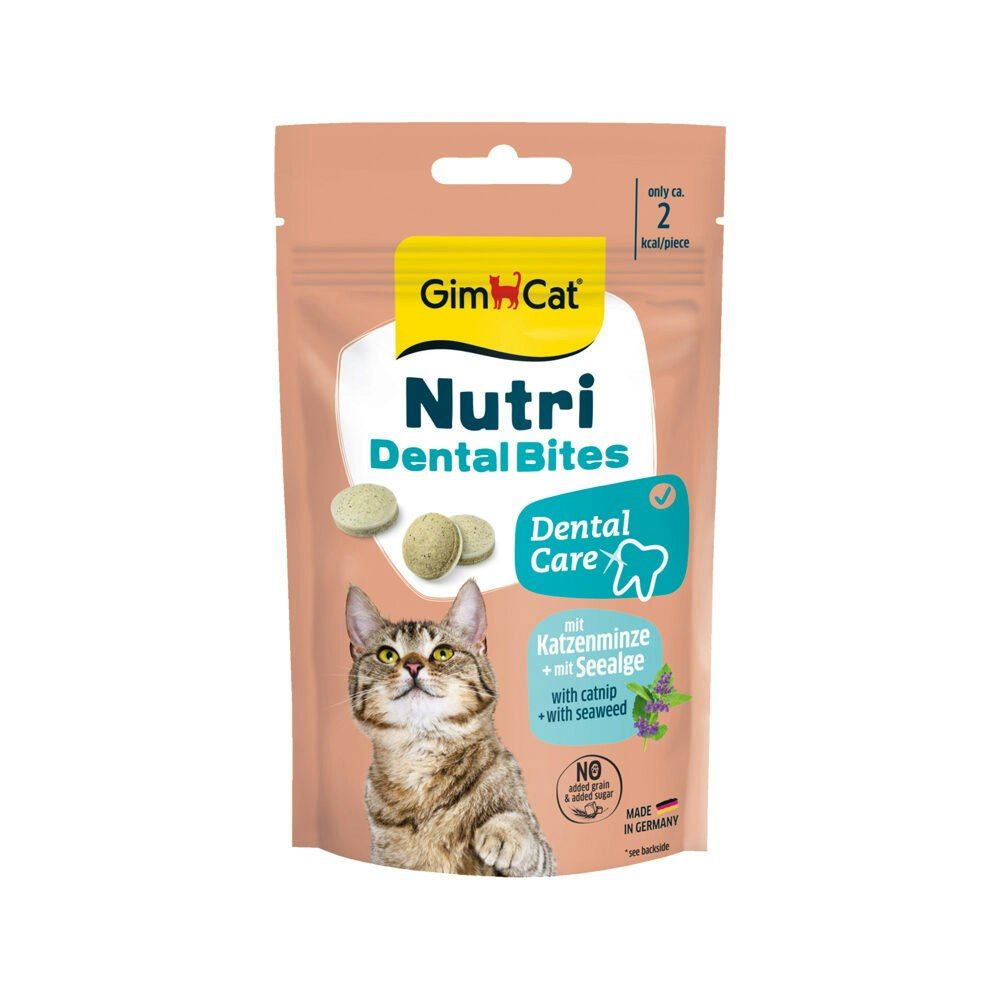 GimCat Nutri Dental Bites | 8 x 40 g