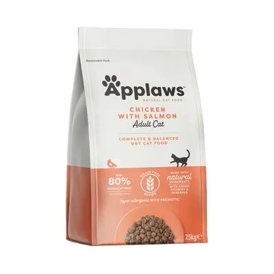Applaws Trockenfutter mit Hühnchen & Lachs | 7,5 kg
