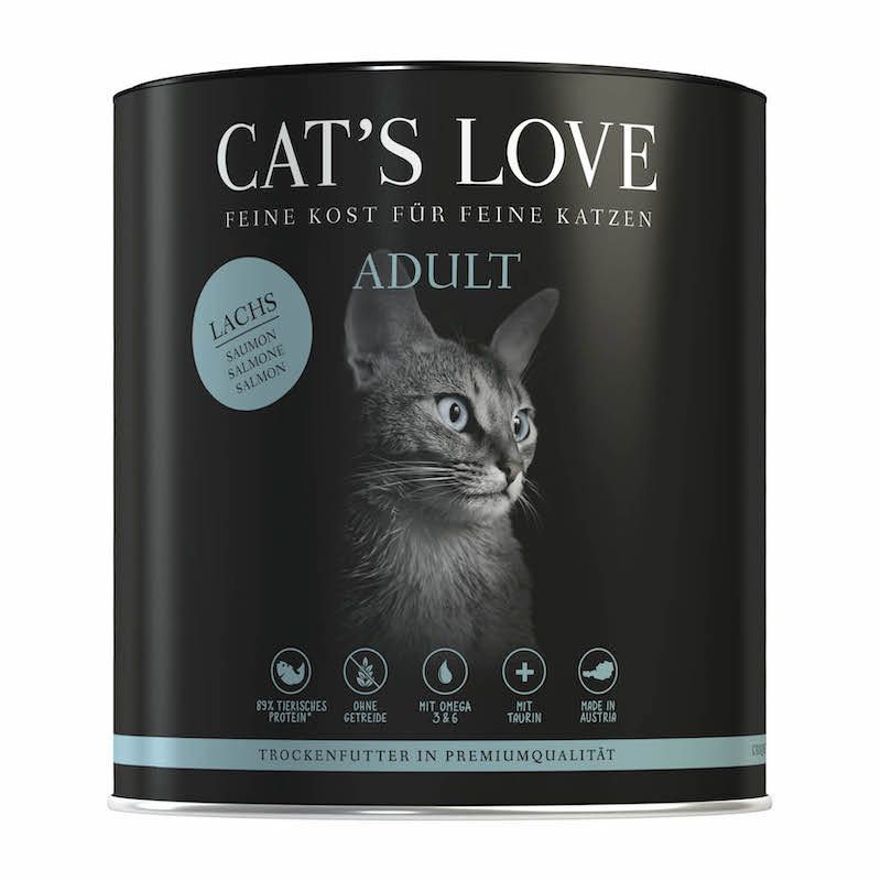 CAT'S LOVE TROCKEN ADULT Lachs | 6 x 400 g