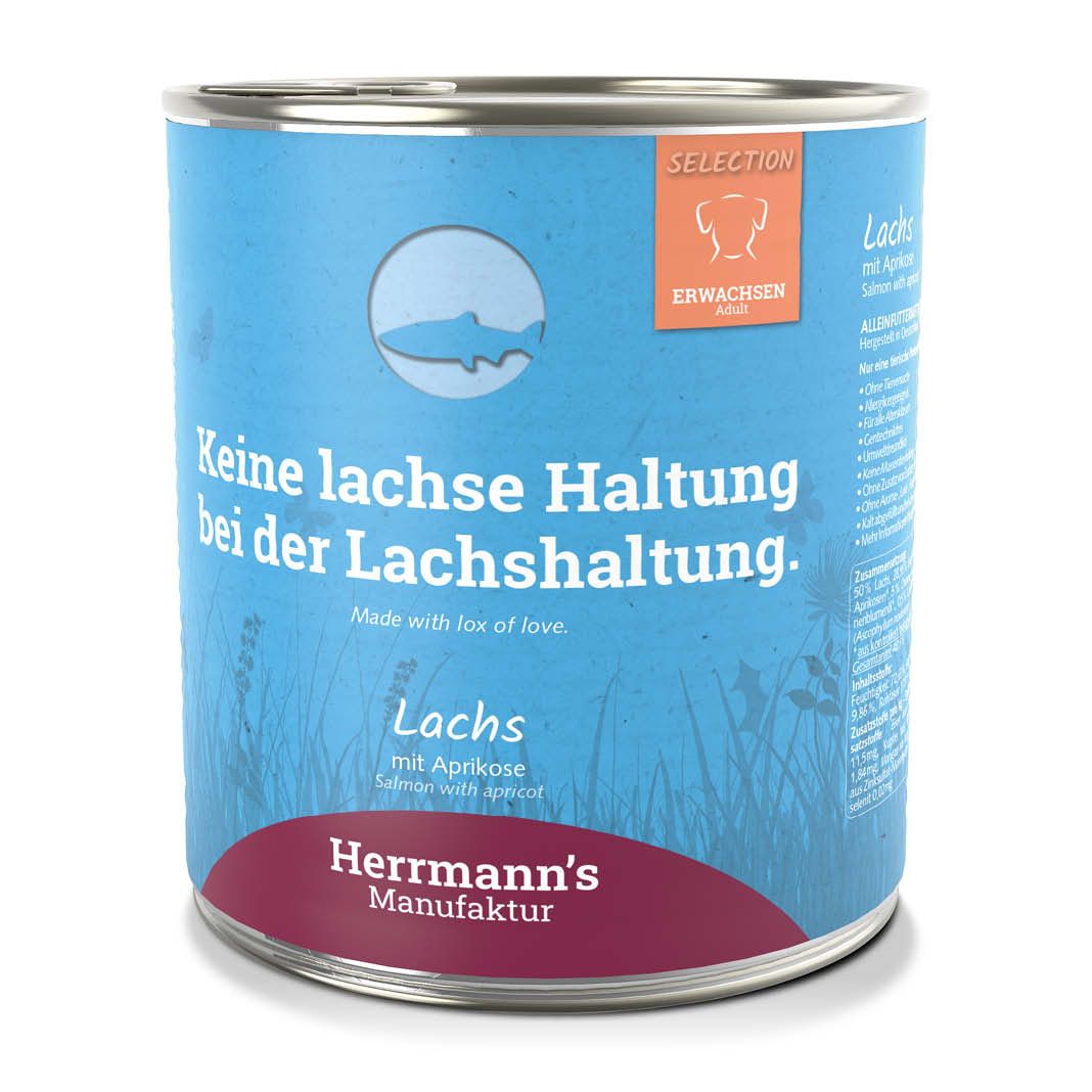 Herrmanns Selection - Erwachsen - Hirsch mit Kartoffel und Quitte | 6 x 400 g
