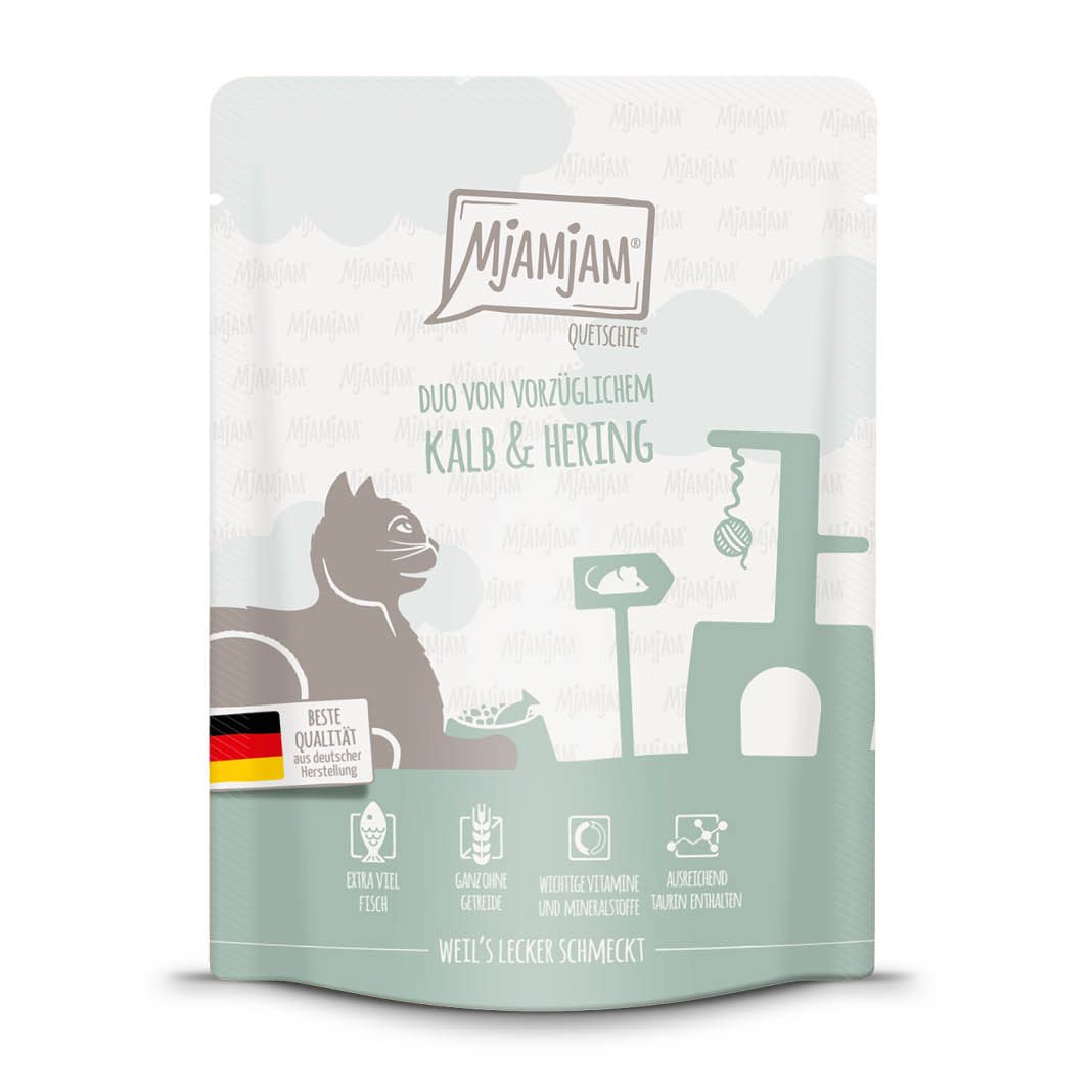MjAMjAM Cat - Leckere Mahlzeiten - Quetschies
