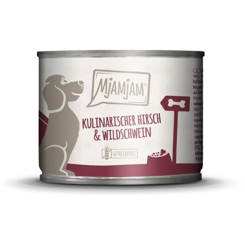 MjAMjAM Dog - Junior - Saftiges Hühnchen mit Ei | 6 x 800 g