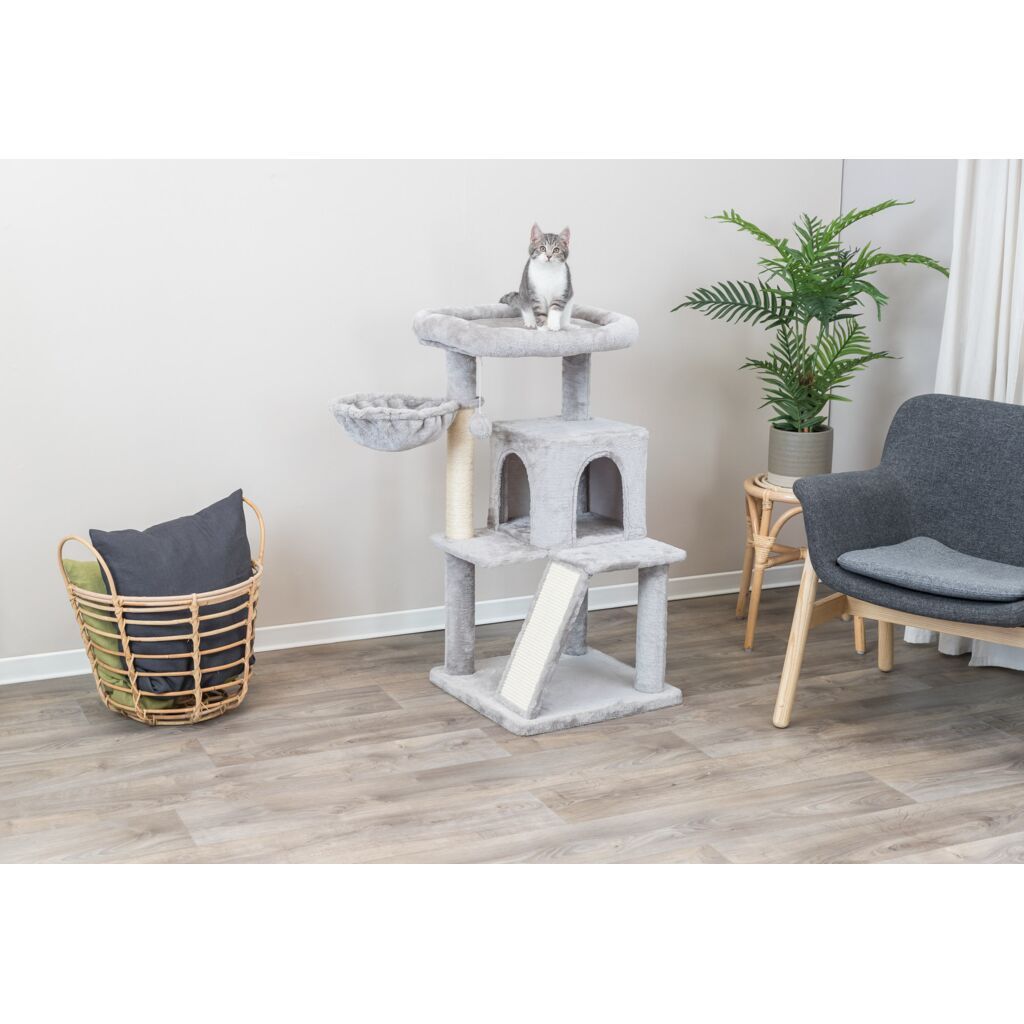 TRIXIE Junior Kratzbaum Pepito, grau | 98 cm