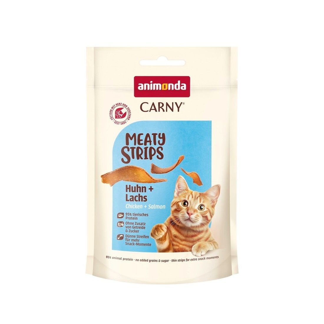 animonda Carny Adult Meat Yummies Huhn + Lachs | 50 g