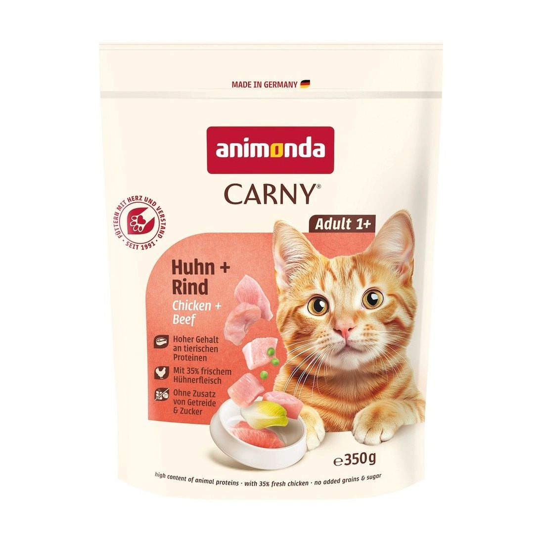 animonda Carny Adult Huhn + Rind | 6 x 350 g