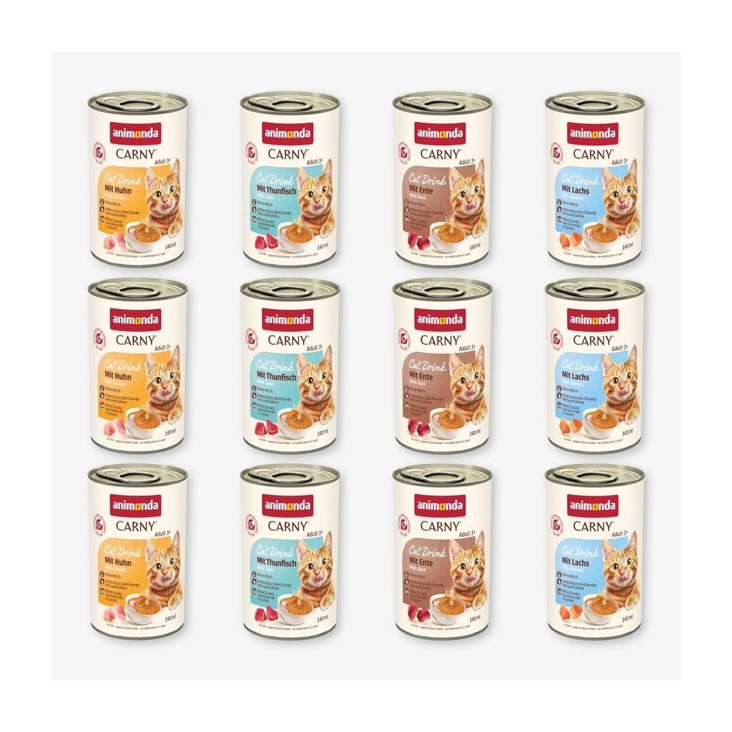 animonda Carny Adult Cat Drink Mixpack | 12 x 140 ml