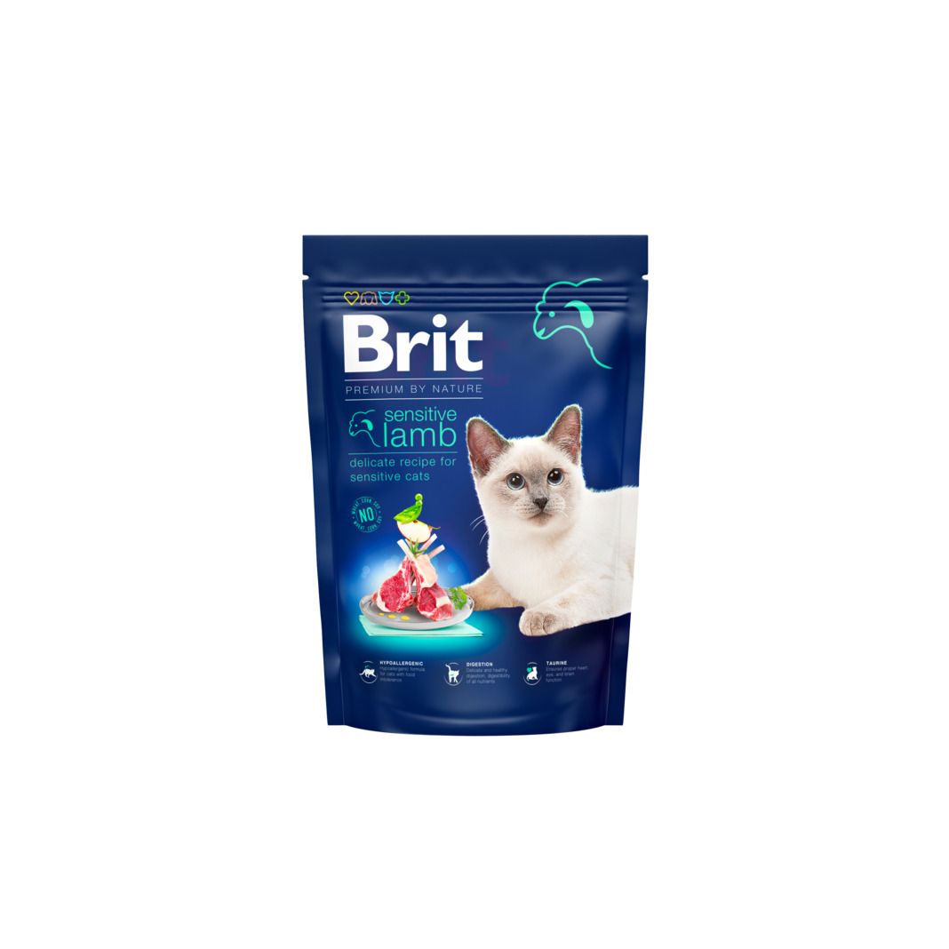 Brit Premium by Nature Cat Sensitive Lamm