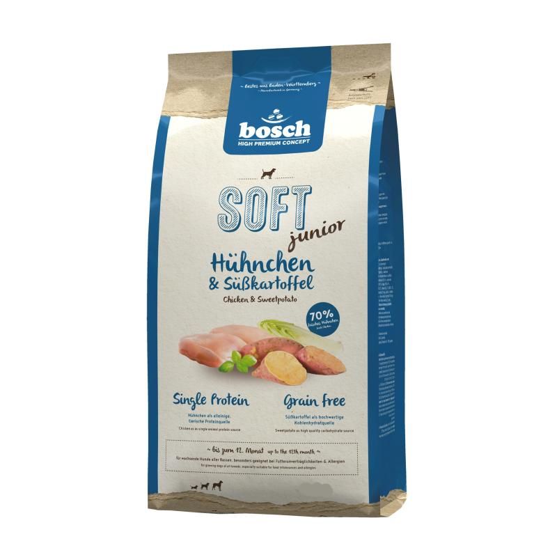 Bosch HPC Soft/Plus Junior Hühnchen & Süßkartoffel | 2,5 kg