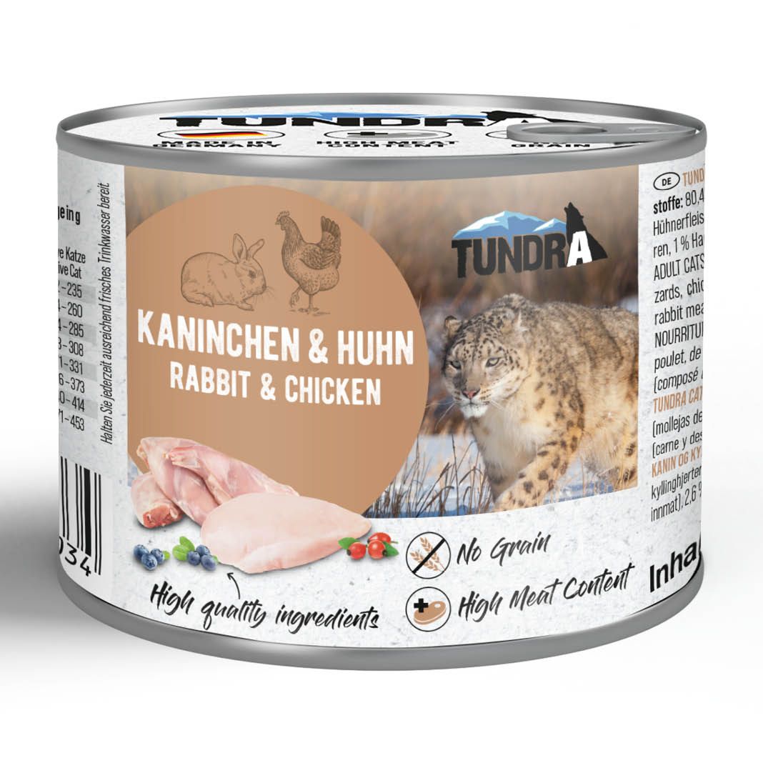 Tundra Cat Kaninchen & Huhn | 6 x 200 g