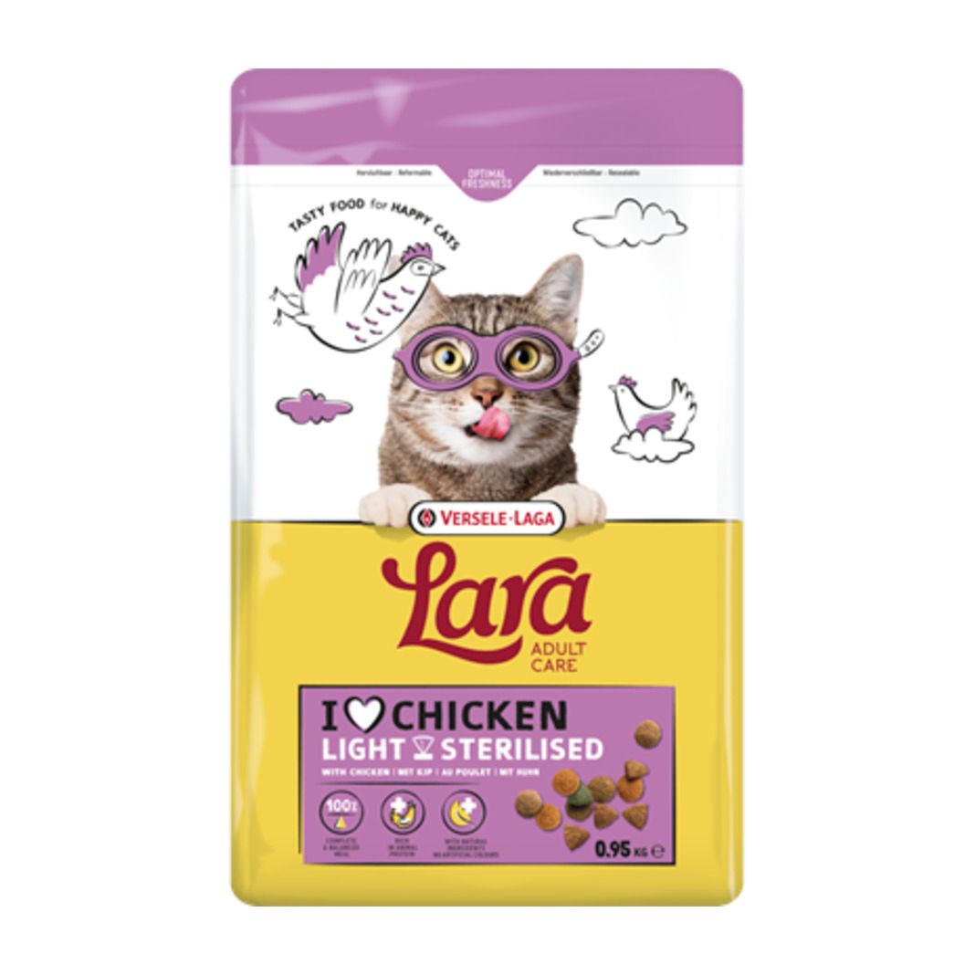 Versele Laga Cat Lara Light Sterilized Huhn