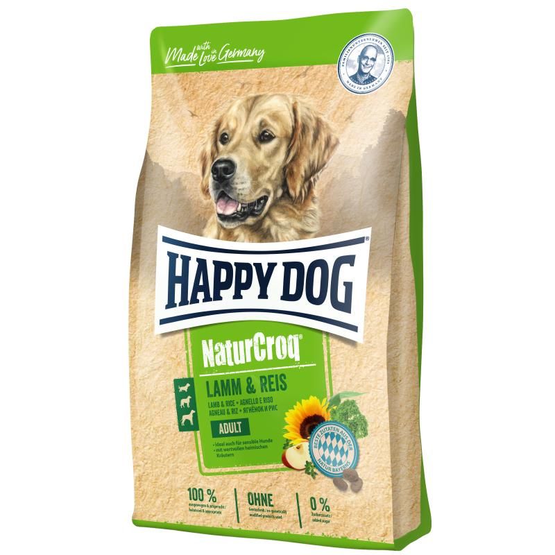 Happy Dog NaturCroq Lamm & Reis | 15 kg