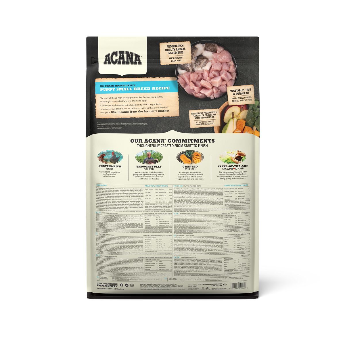 Acana Dog Puppy Small Breed Recipe | 6 kg