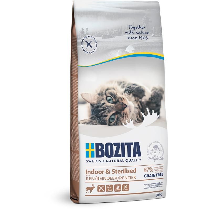 Bozita Indoor & Sterilised Grain free Reindeer