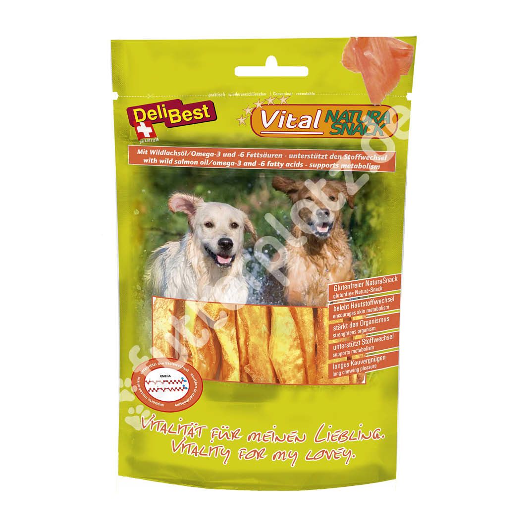 DeliBest Vital Natura Snack - Wildlachsöl