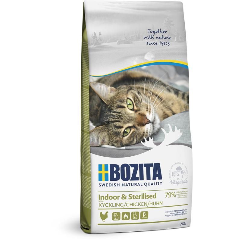 Bozita Indoor & Sterilised Chicken | 2 kg