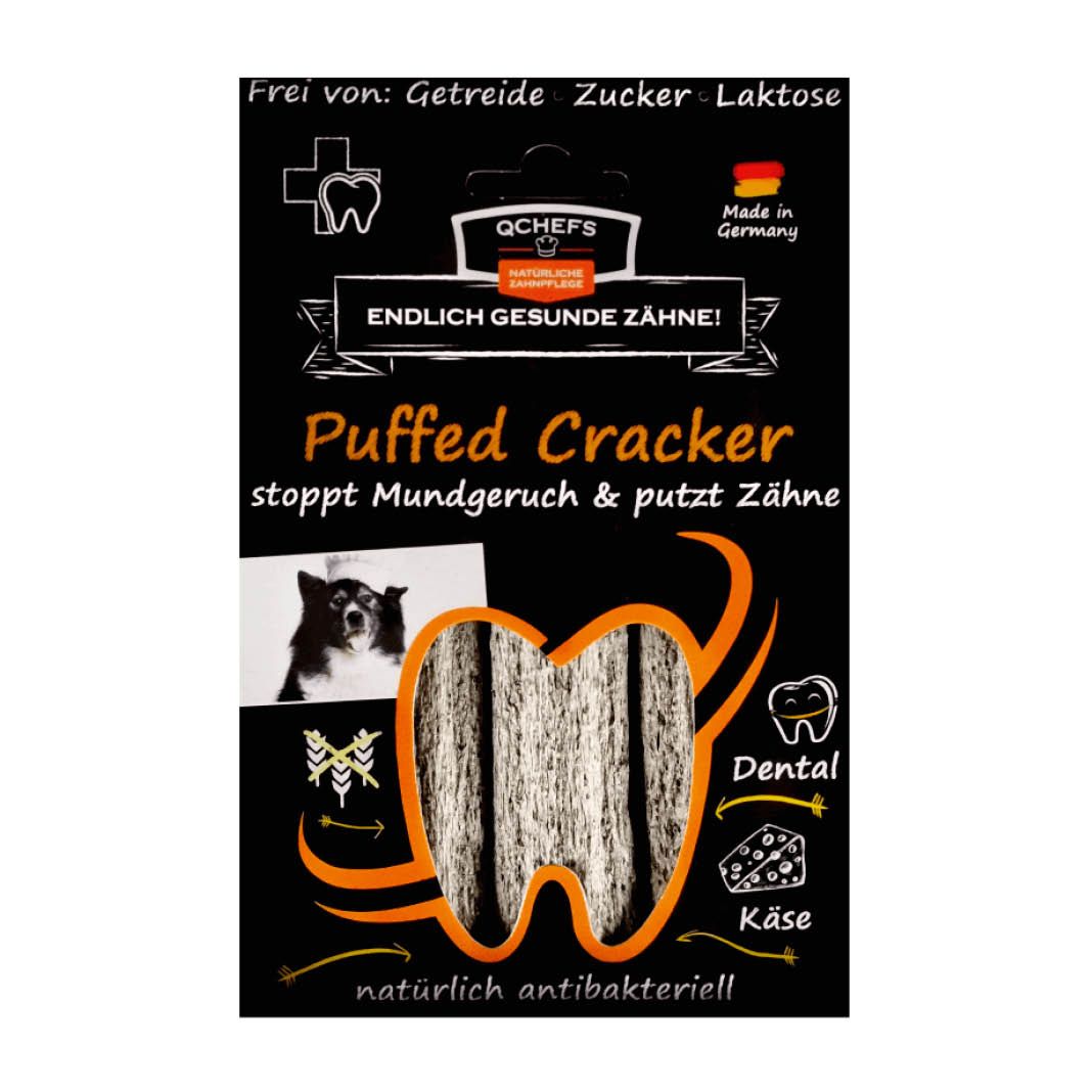 QCHEFS Dog Puffed Cracker | 10 x 75 g