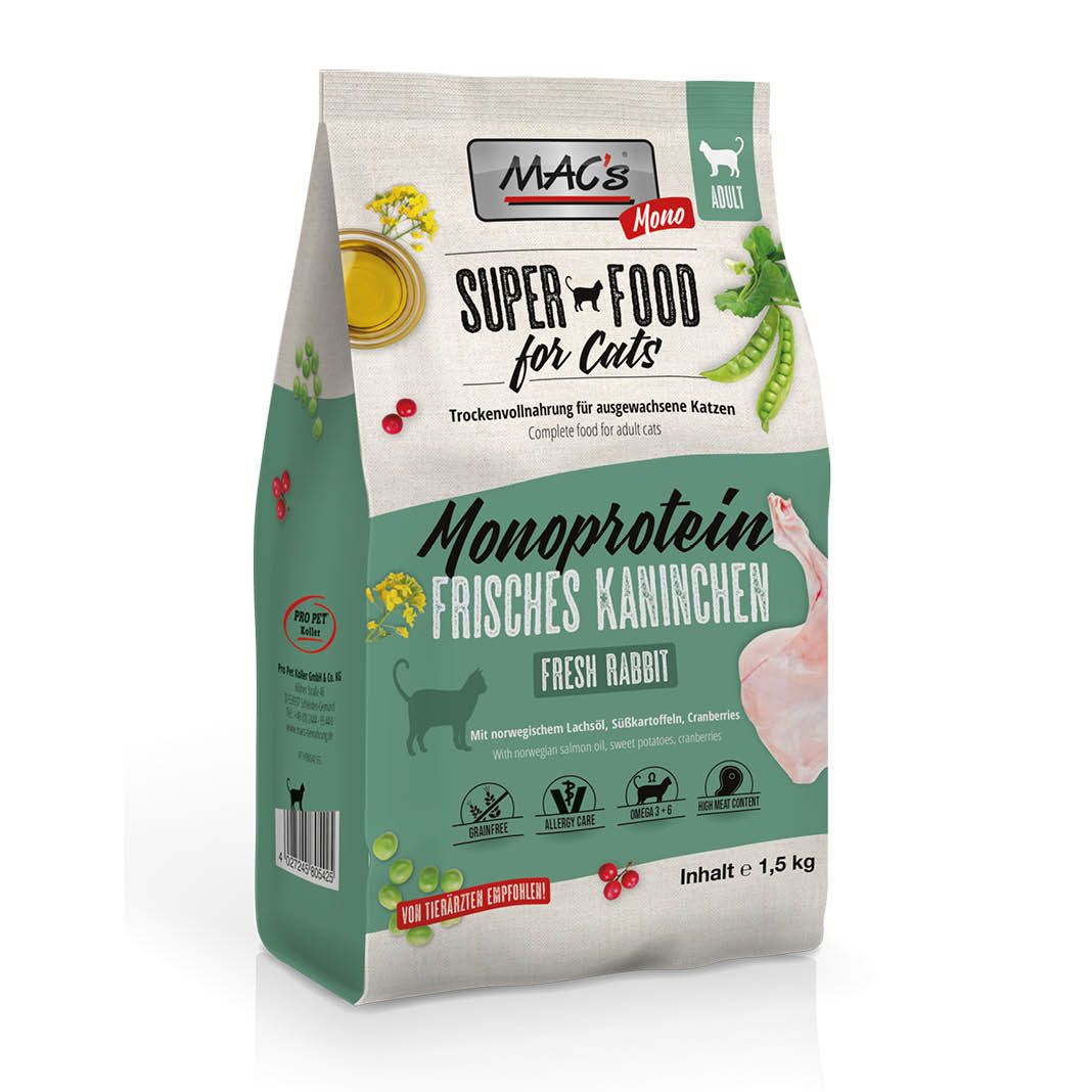 MAC's - Cat - Adult Mono Kaninchen | 1,5 kg
