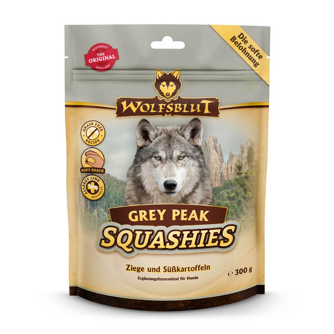 Wolfsblut Squashies Grey Peak - Ziege mit Süßkartoffel | 6 x 300 g