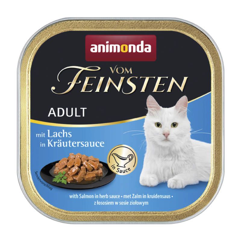animonda Vom Feinsten - Schale - Adult - in Soße - mit Pute in Tomatensauce | 32 x 100 g