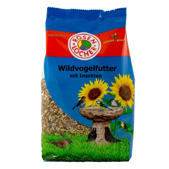 Rosenlöcher Streufutter mit Insekten
