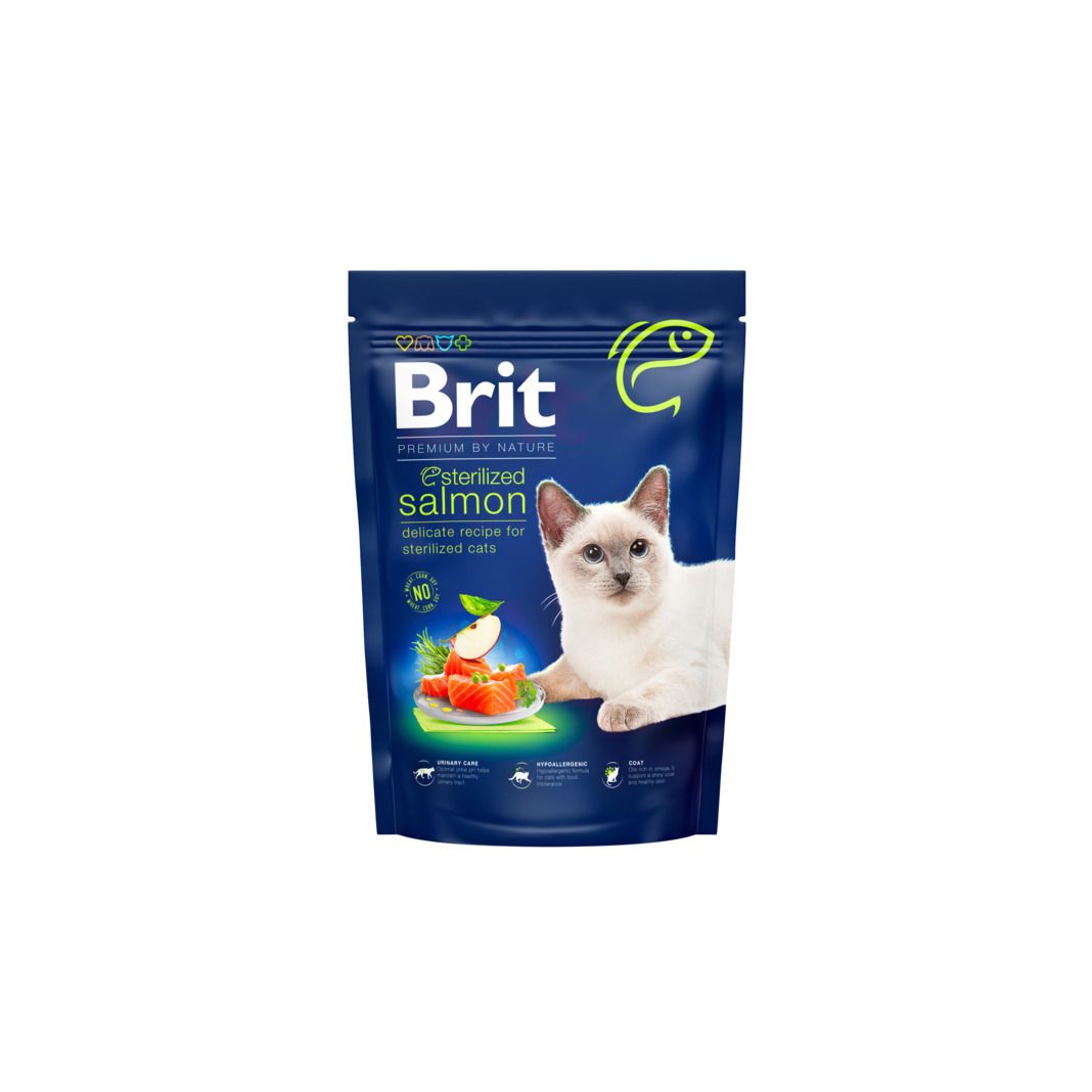 Brit Premium by Nature Cat Sterilisiert Lachs