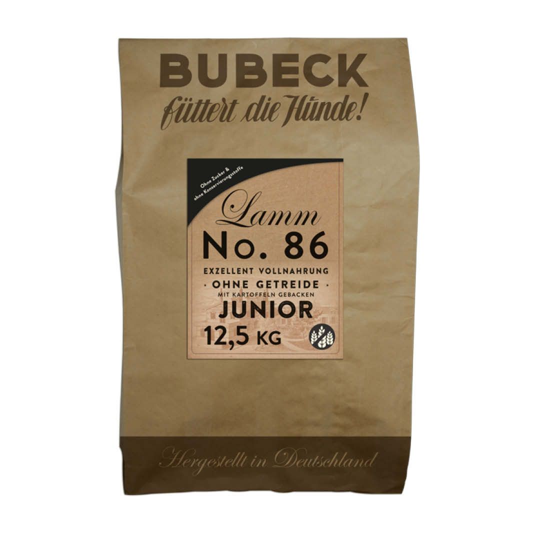 Bubeck No. 86 Junior Lammfleisch mit Kartoffel gebacken