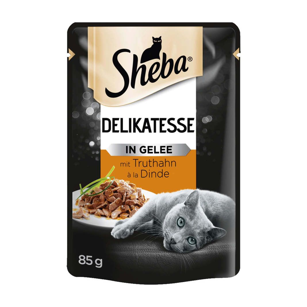 SHEBA Finesse Feine Pastete mit Huhn | 22 x 85 g | 22 x 85 g | mit Huhn |  1csh31