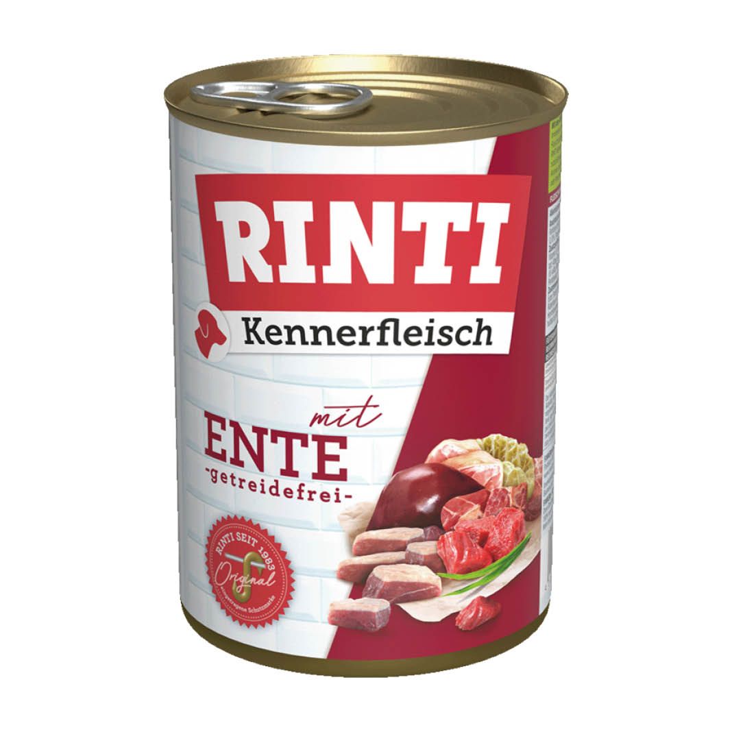 Rinti Kennerfleisch Ente | 24 x 400 g