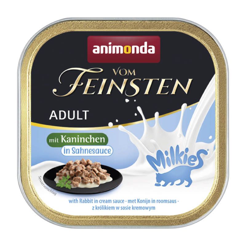 animonda Vom Feinsten - Schale - Adult - mit Milkies-Sauce