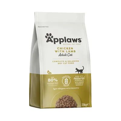 Applaws Trockenfutter Hühnchen & Lamm | 2 x 7,5 kg