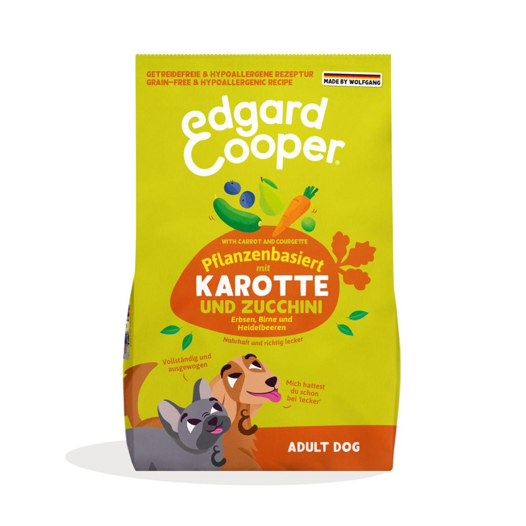 Edgard & Cooper Adult - Pflanzenbasiert mit Karotten und Zucchini