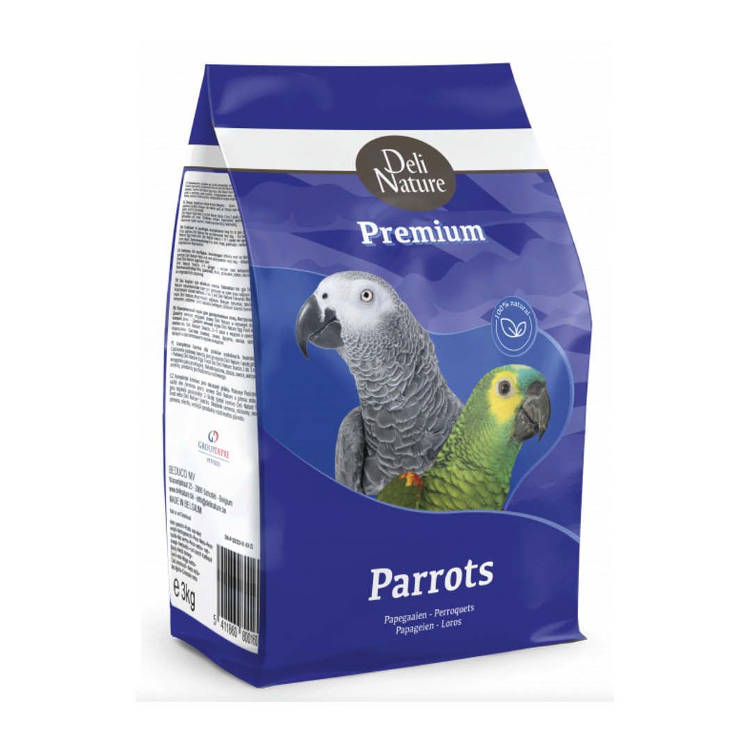 Deli Nature Papageienfutter mit Obst | 3 kg