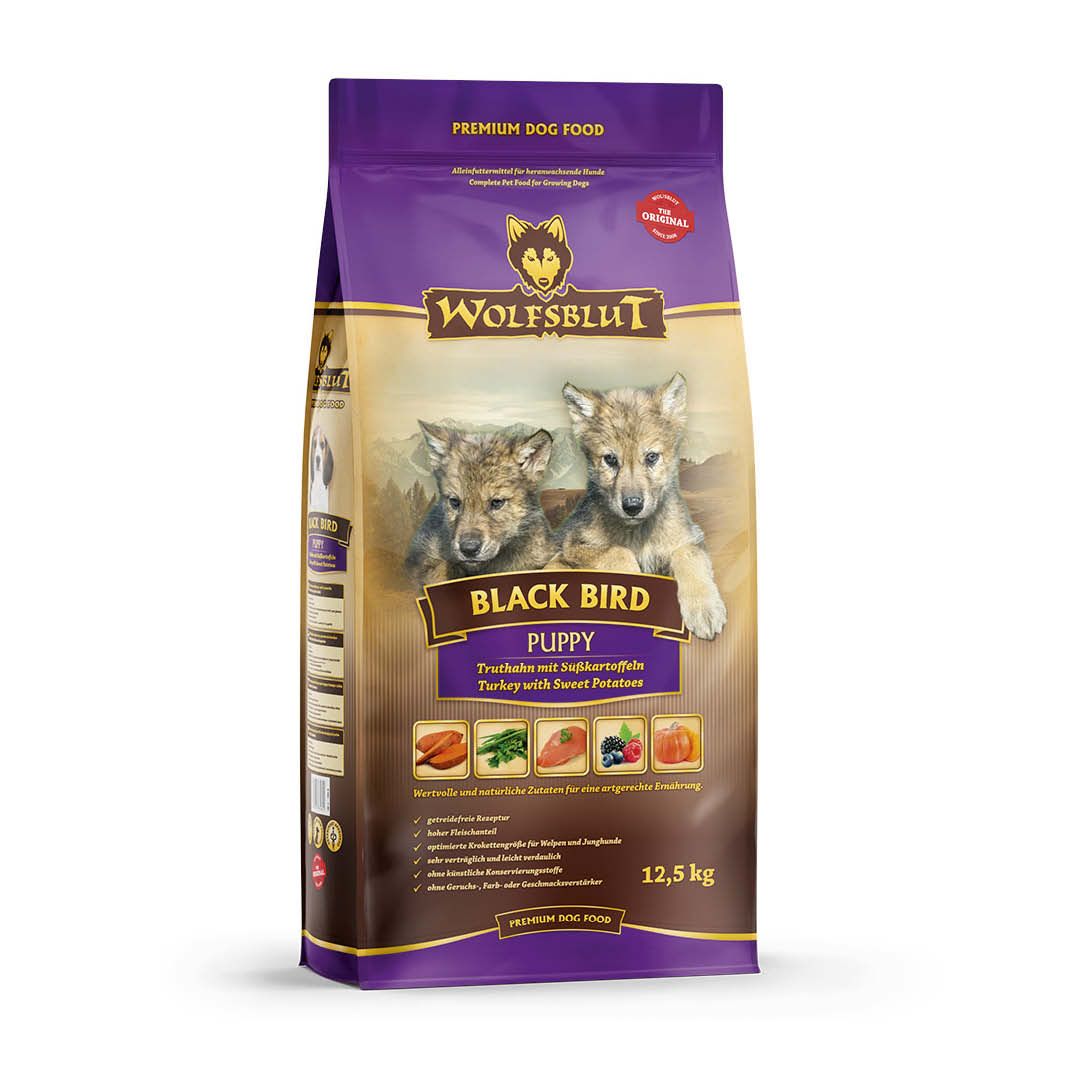 Wolfsblut Black Bird Puppy - Truthahn & Süßkartoffel