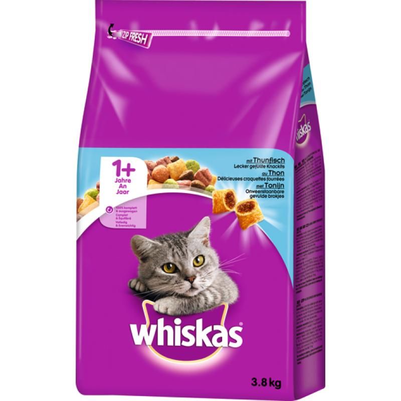 WHISKAS® 1+ mit Thunfisch | 3,8 kg