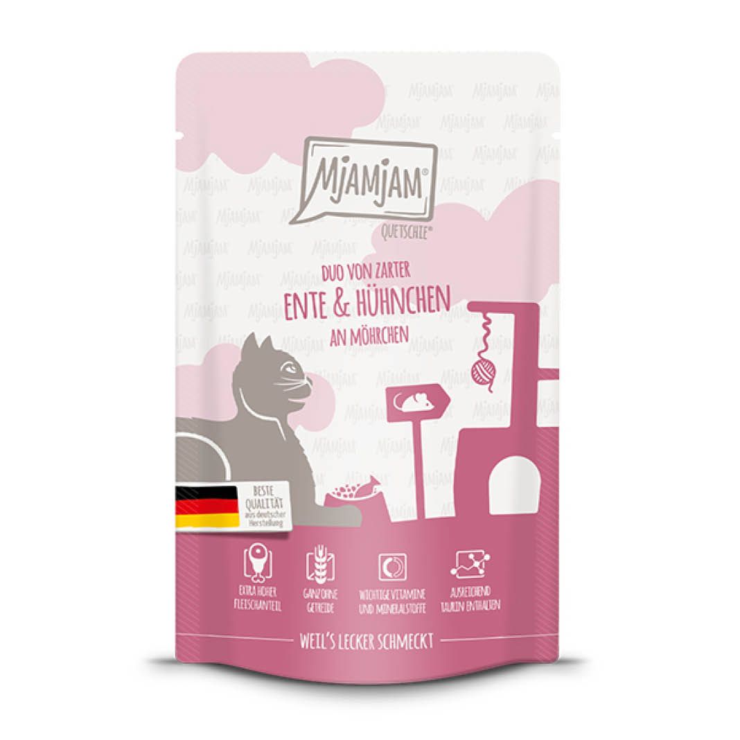 MjAMjAM Cat - Leckere Mahlzeiten - Quetschies